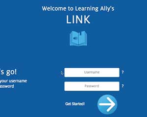 how to use learning allys link