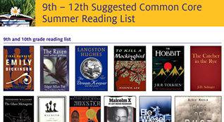 9-12 Summer Reading List